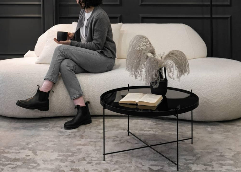 2-zitsbank Blythe bouclé