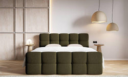 Chloe boxspring bouclé met opbergruimte 180 x 200cm