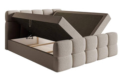 Chloe boxspring bouclé met opbergruimte 180 x 200cm