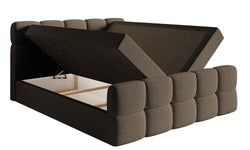 Chloe boxspring bouclé met opbergruimte 140 x 200cm