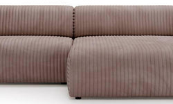 Hoekbank Fasole rechts ribstof