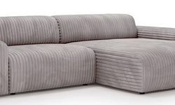 Hoekbank Fasole rechts ribstof