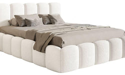 Bedframe Chloe II bouclé met opbergruimte 140 x 200 cm