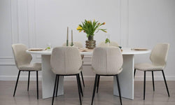 Eettafel Philipa ovaal