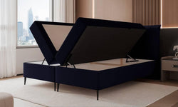 Boxspring Savina 180x200 cm incl topper en opbergvak