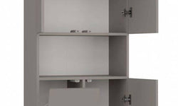 Badkamerkast Nolo met wasmand en open vak