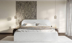 Bedframe Carina 180 x 200 met opbergvak chenille