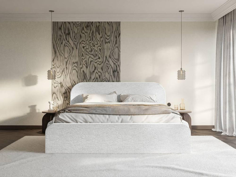 Bedframe Carina 180 x 200 met opbergvak chenille