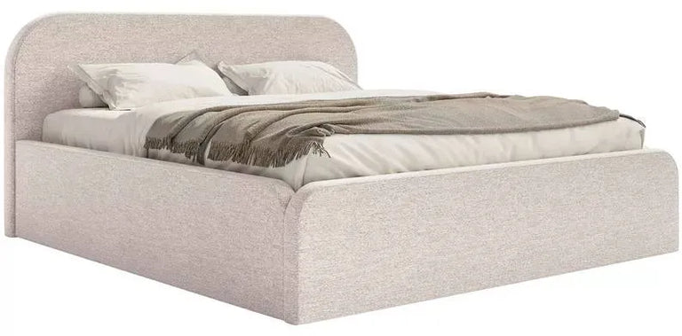 Bedframe Carina 180 x 200 met opbergvak chenille