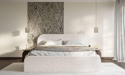 Bedframe Carina 180 x 200 met opbergvak chenille