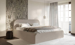 Bedframe Carina 180 x 200 met opbergvak fluweel