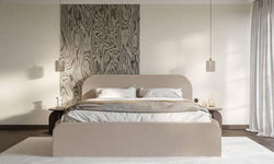 Bedframe Carina 180 x 200 met opbergvak fluweel