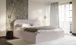 Bedframe Carina 180 x 200 met opbergvak fluweel
