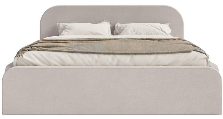 Bedframe Carina 180 x 200 met opbergvak fluweel
