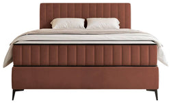Boxspring Simone 140x200 cm fluweel met opbergvak