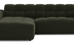 Hoekbank Vonty chenille links