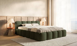 Bedframe Chloe laag 160 x 200 cm chenille
