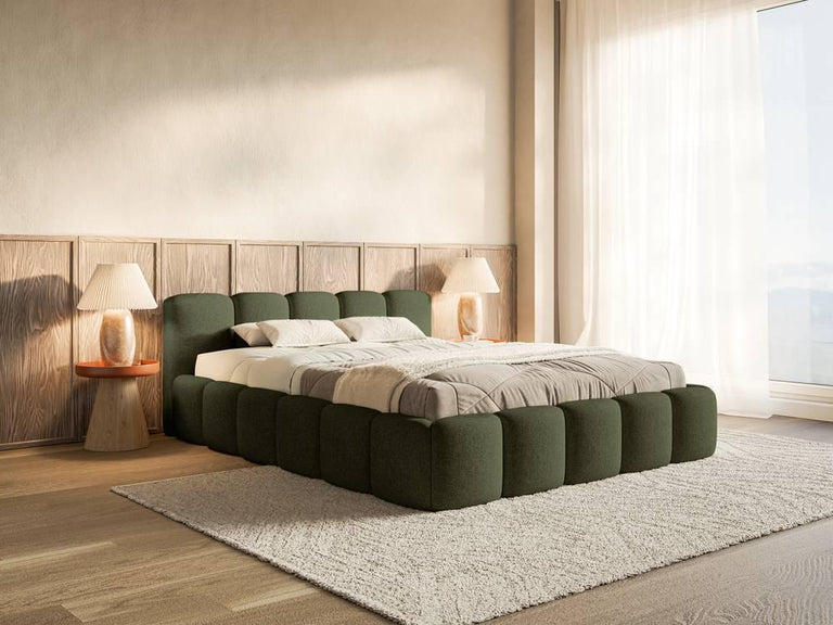 Bedframe Chloe laag 160 x 200 cm chenille