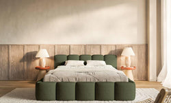 Bedframe Chloe laag 160 x 200 cm chenille