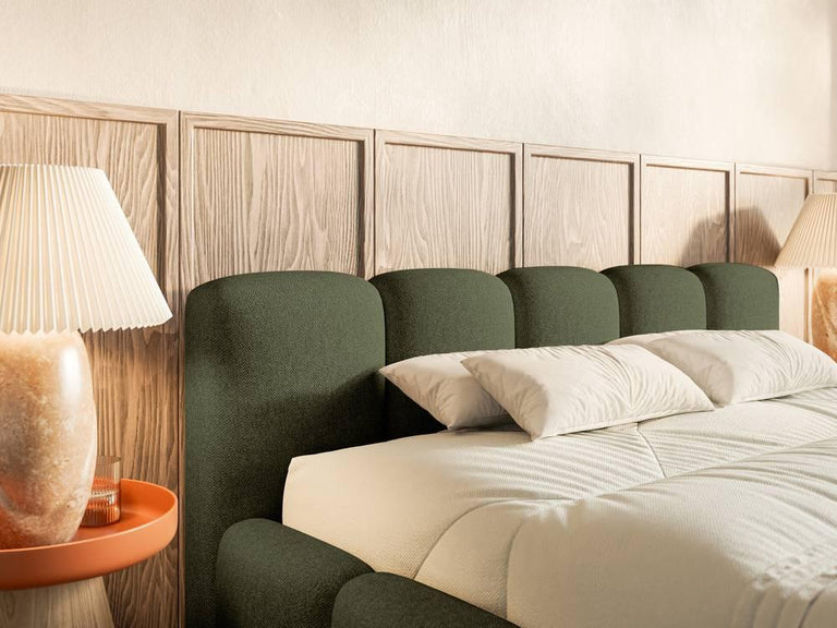 Bedframe Chloe laag 160 x 200 cm chenille