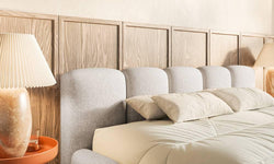 Bedframe Chloe laag 140 x 200 cm chenille
