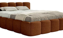 Bedframe Chloe laag 140 x 200 cm chenille