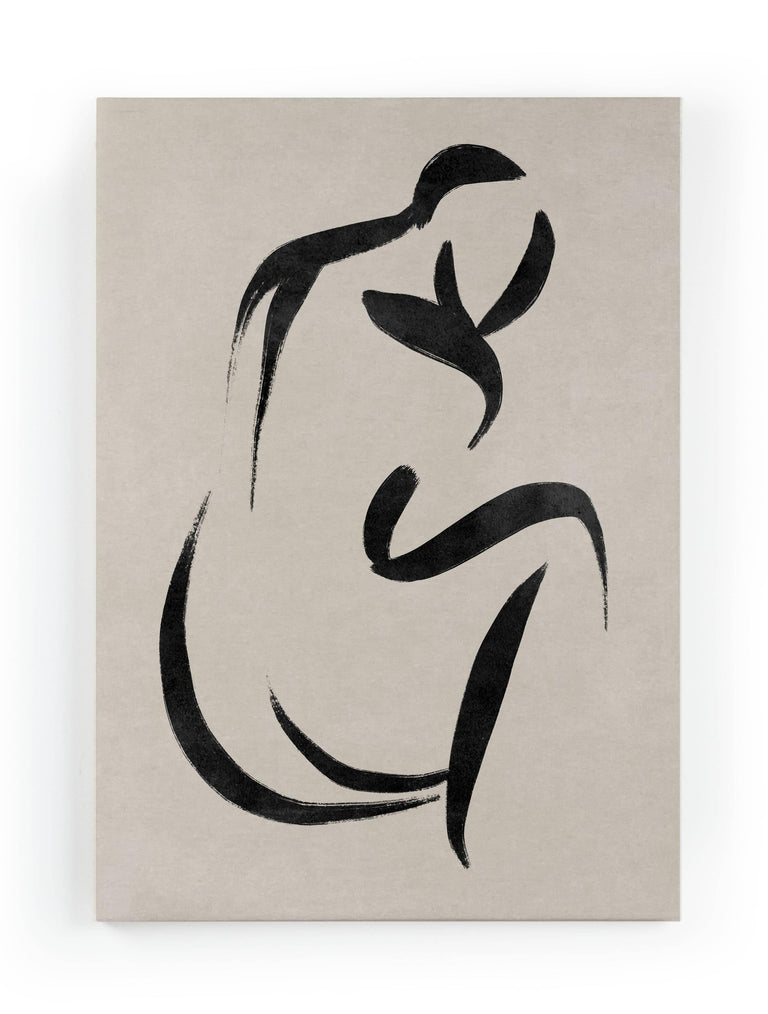 Wanddecoratie Female Body