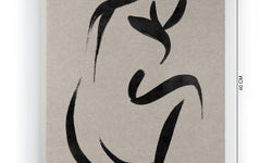 Wanddecoratie Female Body