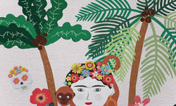 Wanddecoratie Frida Kahlo