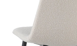 Eetkamerstoel Roxy bouclé