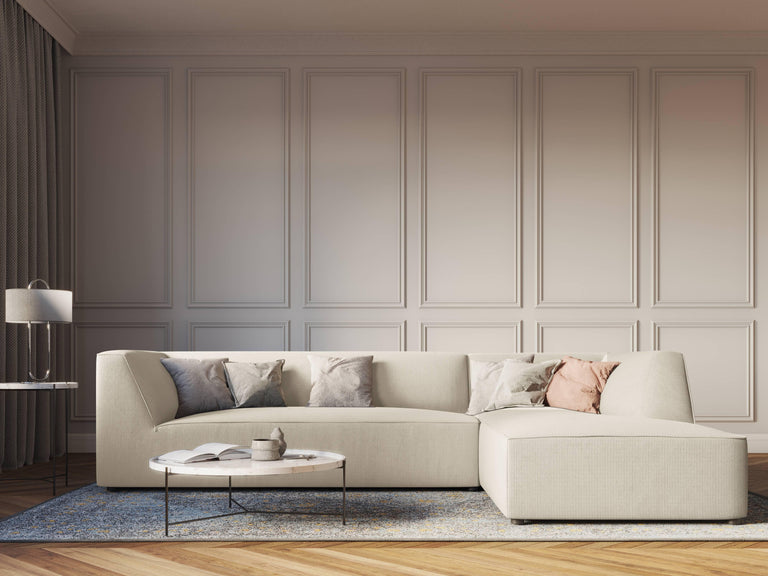 Hoekbank Sao ribstof rechts