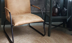 Vloerkleed Danique jute rond