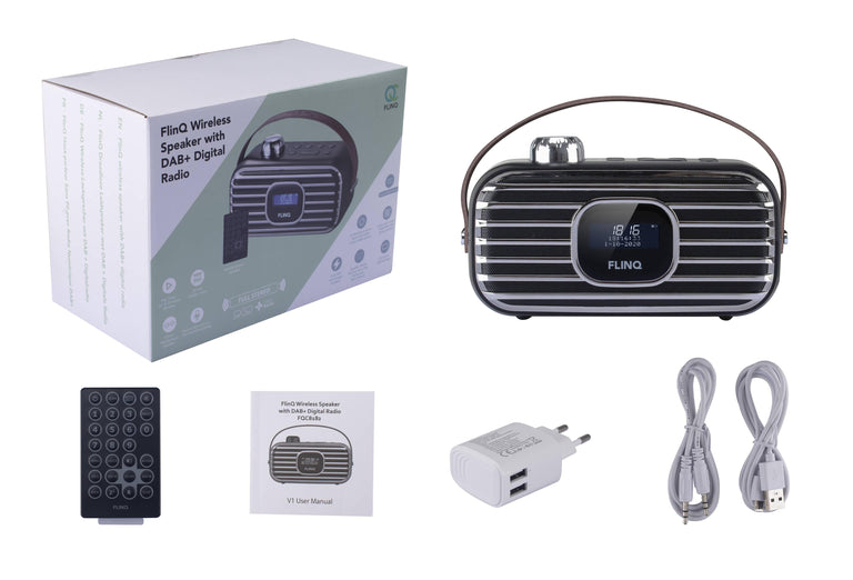 DAB+ Radio Bluetooth Speaker Angie