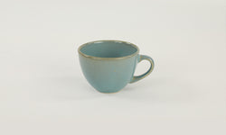 Set van 2 koffiekopjes en schotels Retro