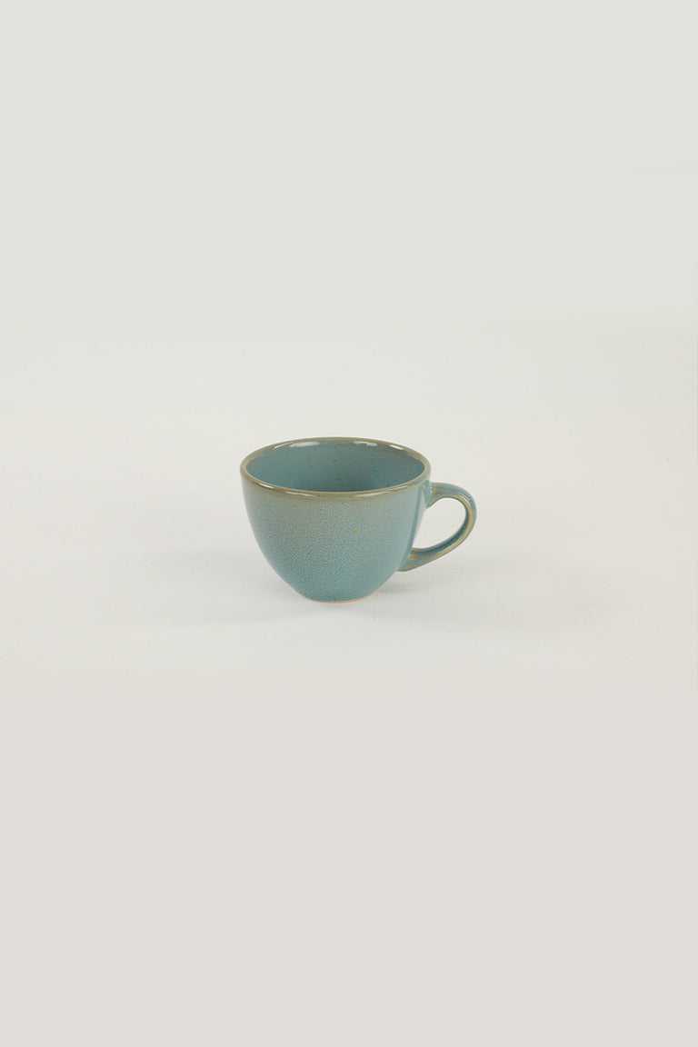 Set van 2 koffiekopjes en schotels Retro