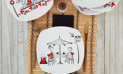Set van 6 borden Binck