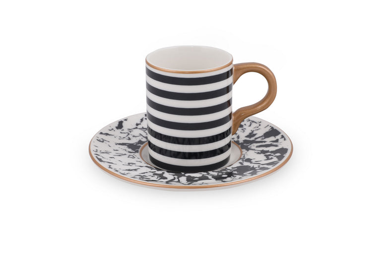 12-delige koffiekopjesset Ariana