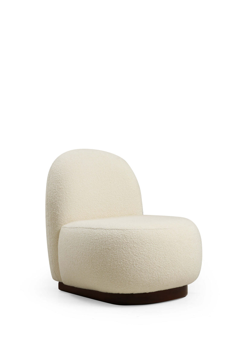 Fauteuil Bowie boucle