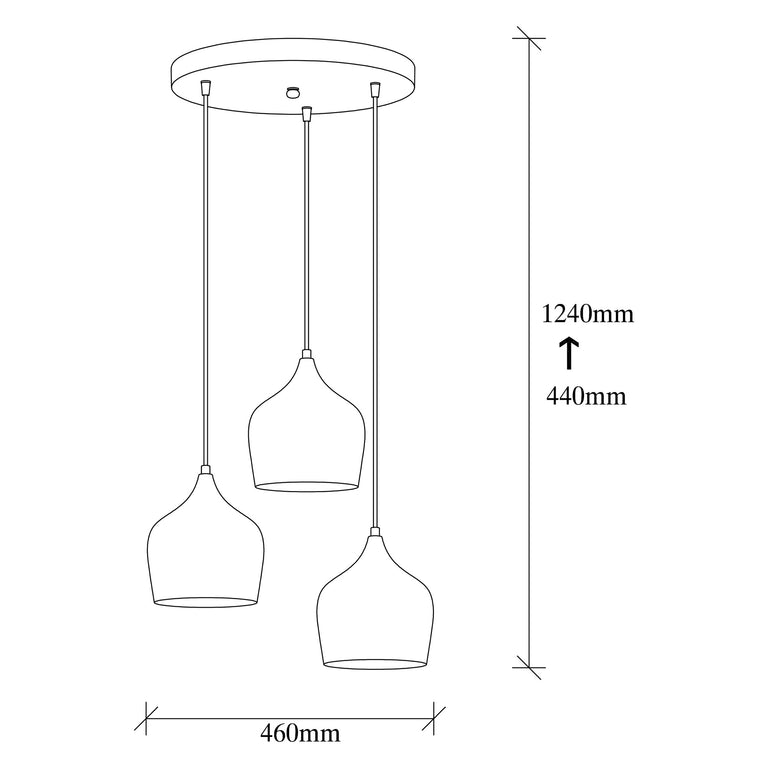 Hanglamp Cacey
