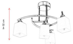 Plafondlamp Cymbeline