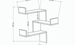 Wandplank Luksa