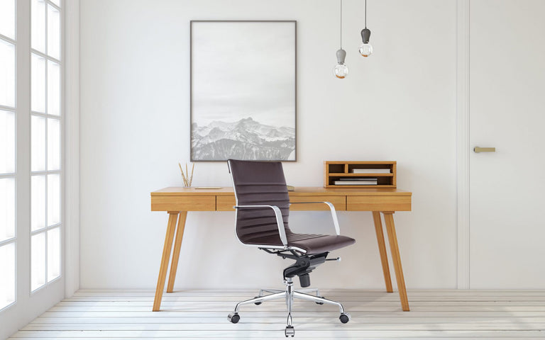 Bureaustoel Luxe Executive lage rugleuning