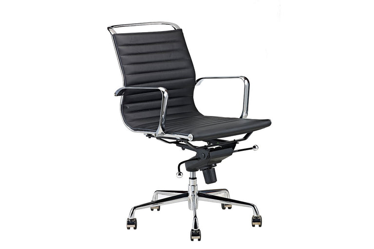 Bureaustoel Luxe lage rugleuning
