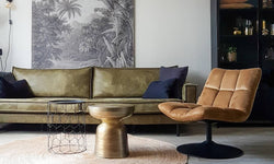 Vloerkleed Danique jute rond