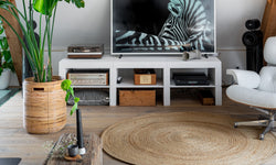 Vloerkleed Danique jute rond