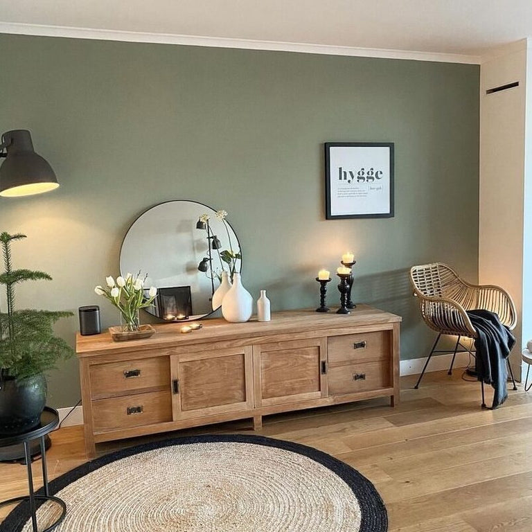 Vloerkleed Nico jute rond