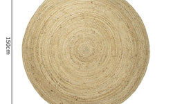 Vloerkleed Danique jute rond