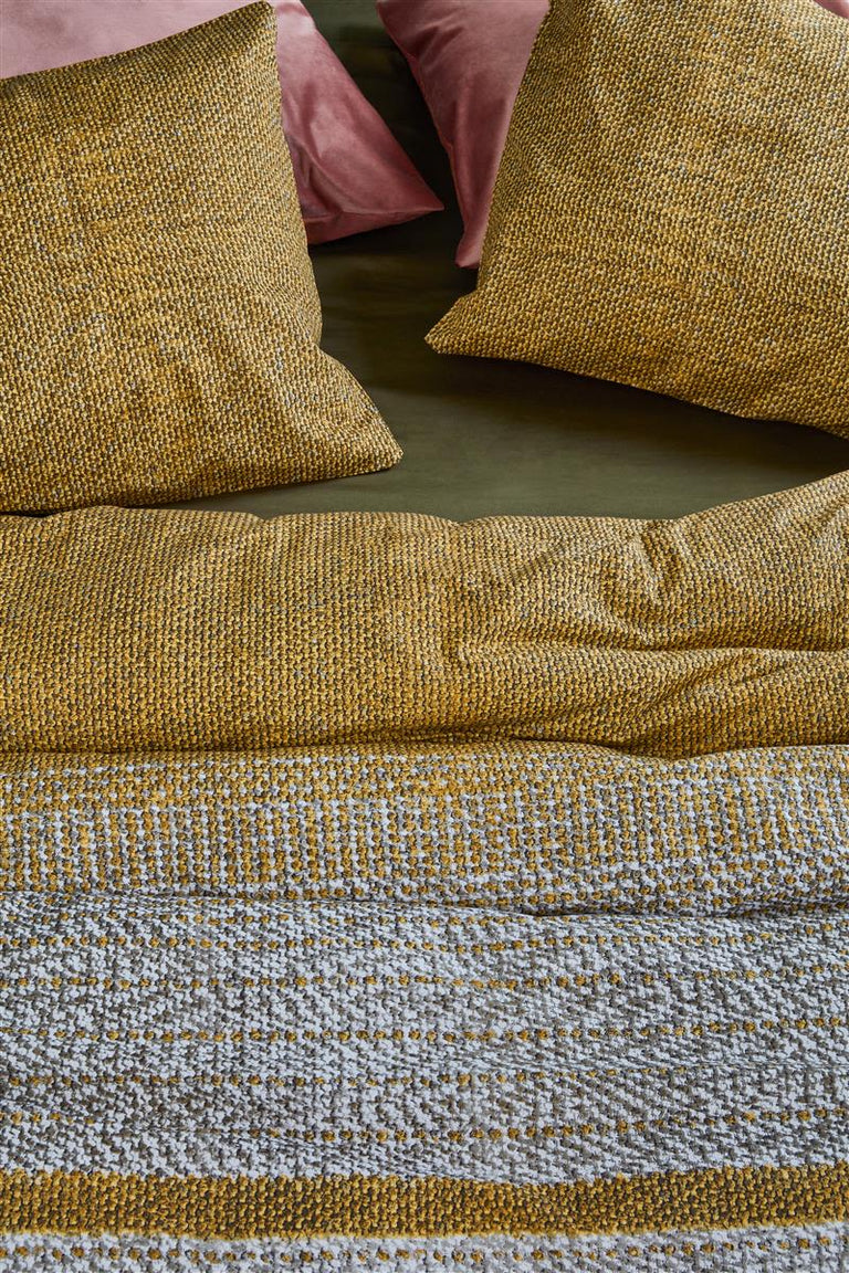 Dekbedovertrekset Mabley Ochre