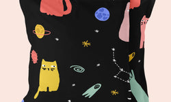 Kussensloop Cosmic Cats
