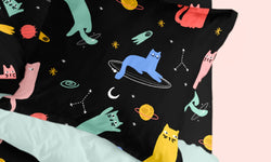 Kussensloop Cosmic Cats